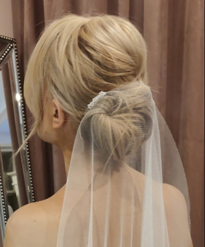 EMILIA - Sheer Bridal Veil SALE