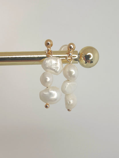 MEGHAN - Earring Bridal Pearl Drop