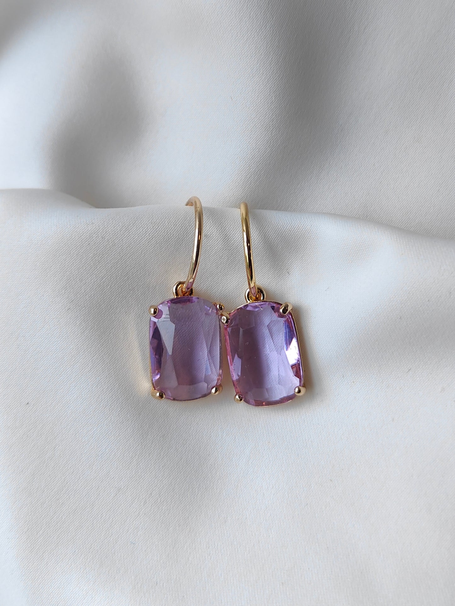 Classic Gem Earring - Heather