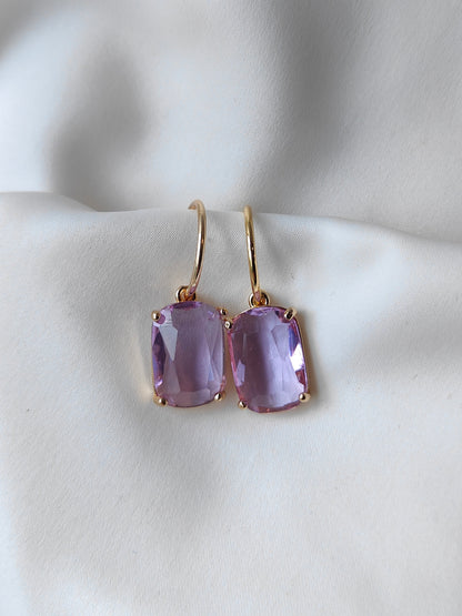 Classic Gem Earring - Heather