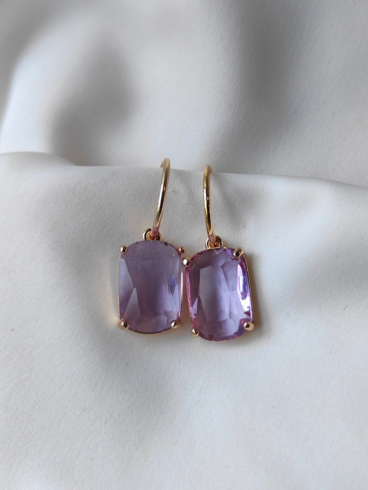 Classic Gem Earring - Heather