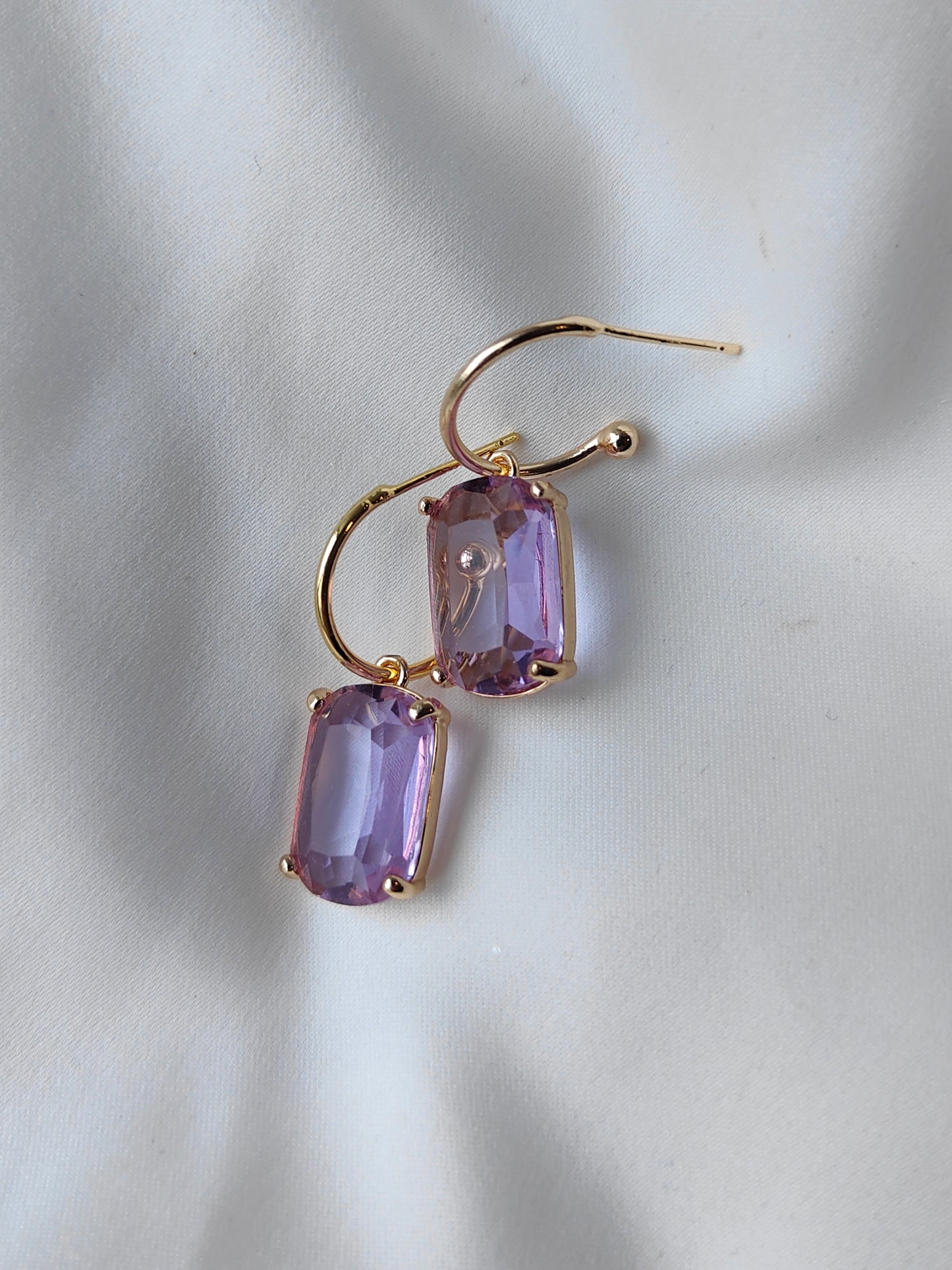 Classic Gem Earring - Heather