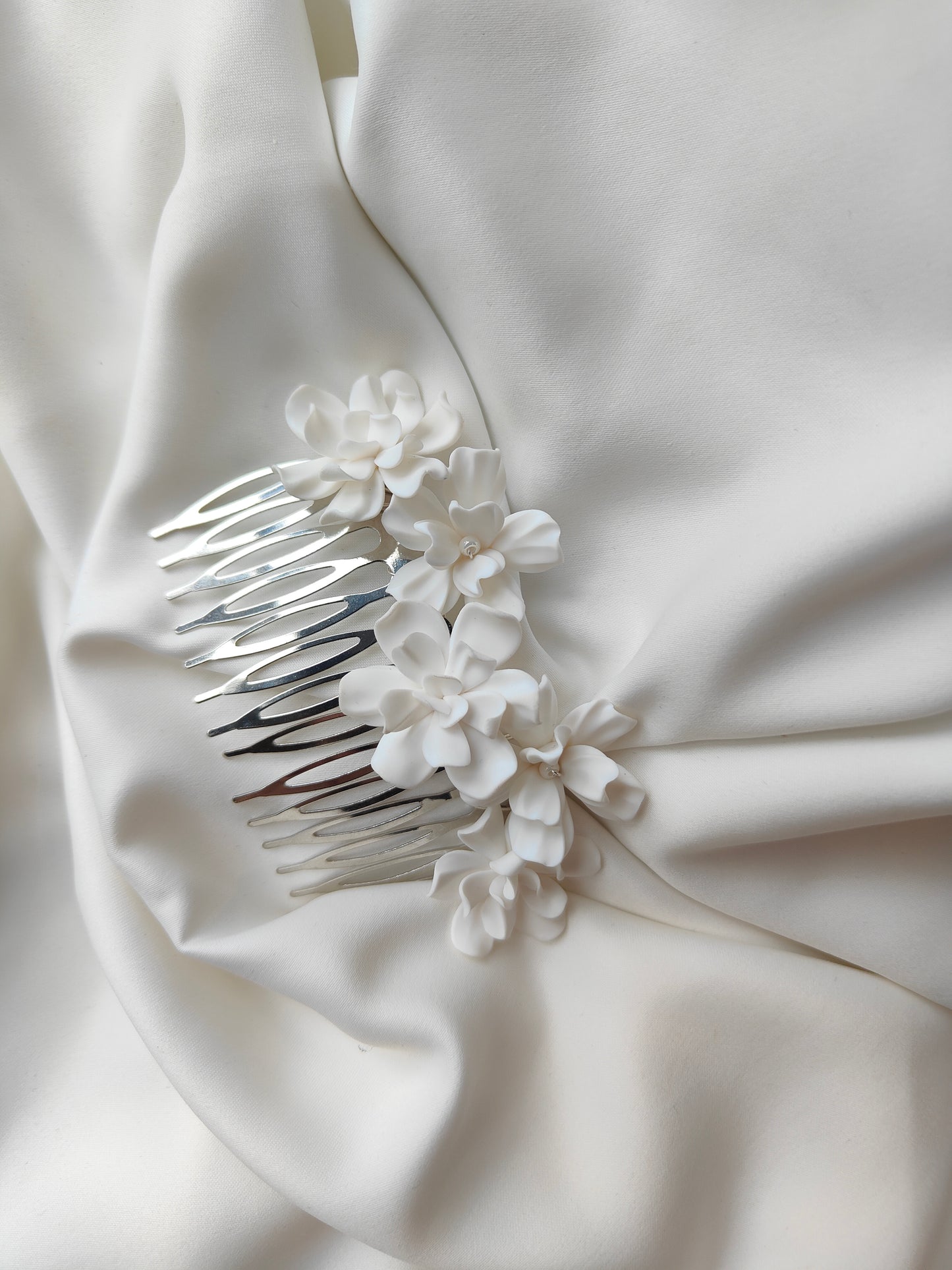 FLORA - Floral Bridal Hair Accessory