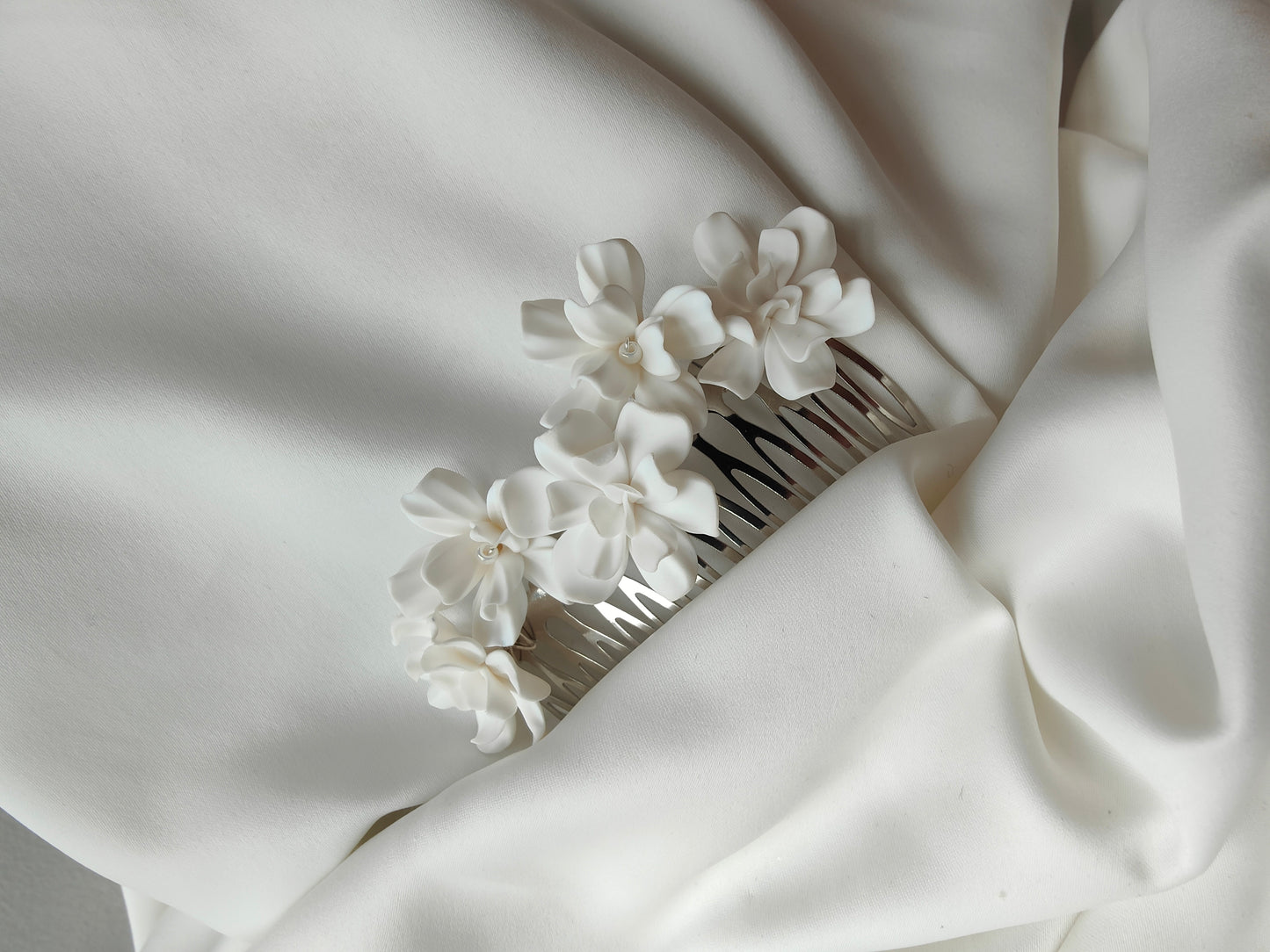 FLORA - Floral Bridal Hair Accessory