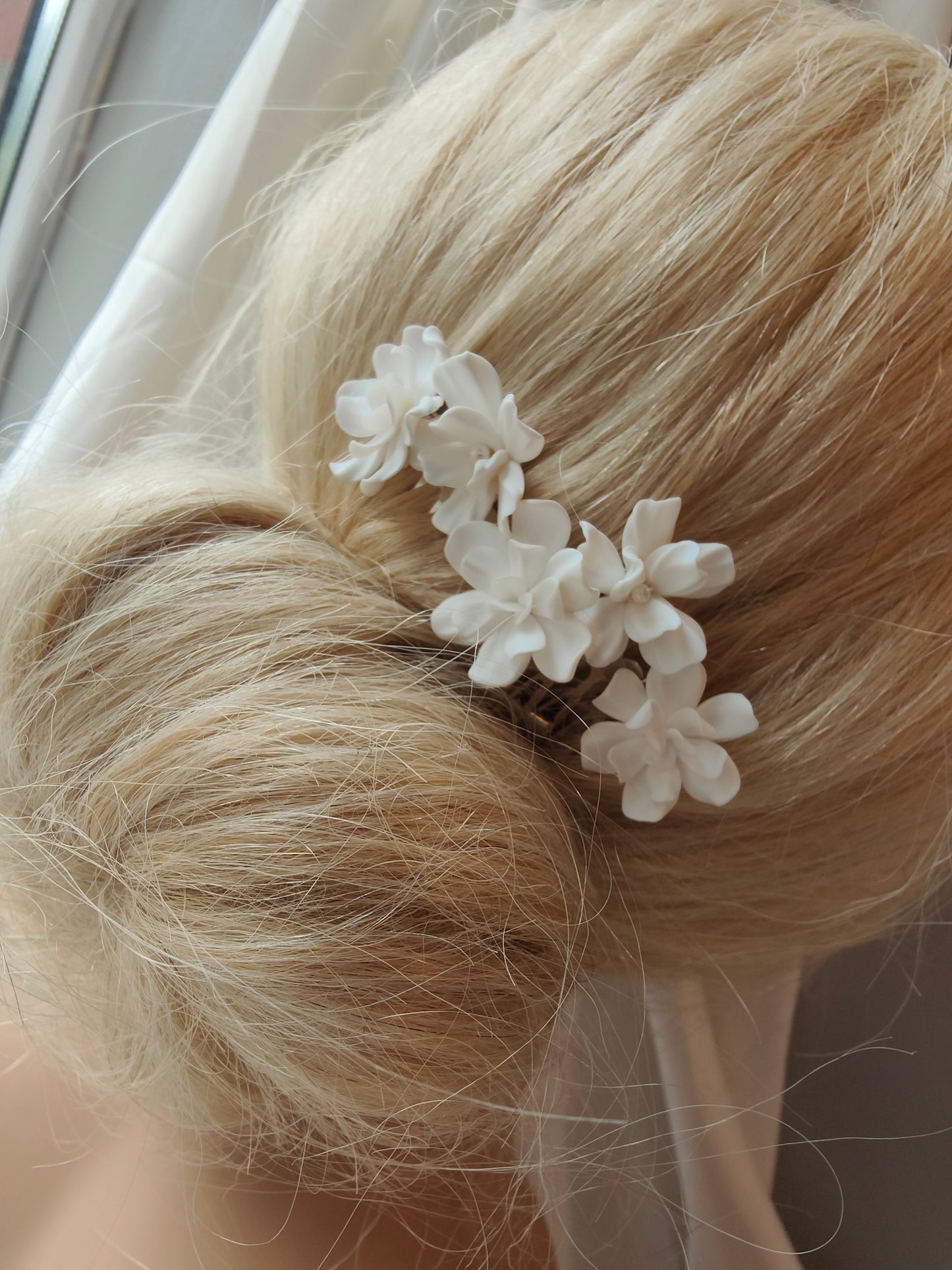 FLORA - Floral Bridal Hair Accessory