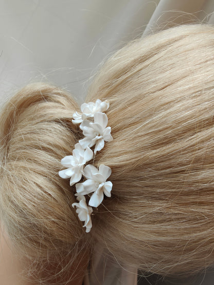 FLORA - Floral Bridal Hair Accessory