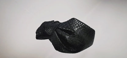 Croc Knot Top - Headband - Black