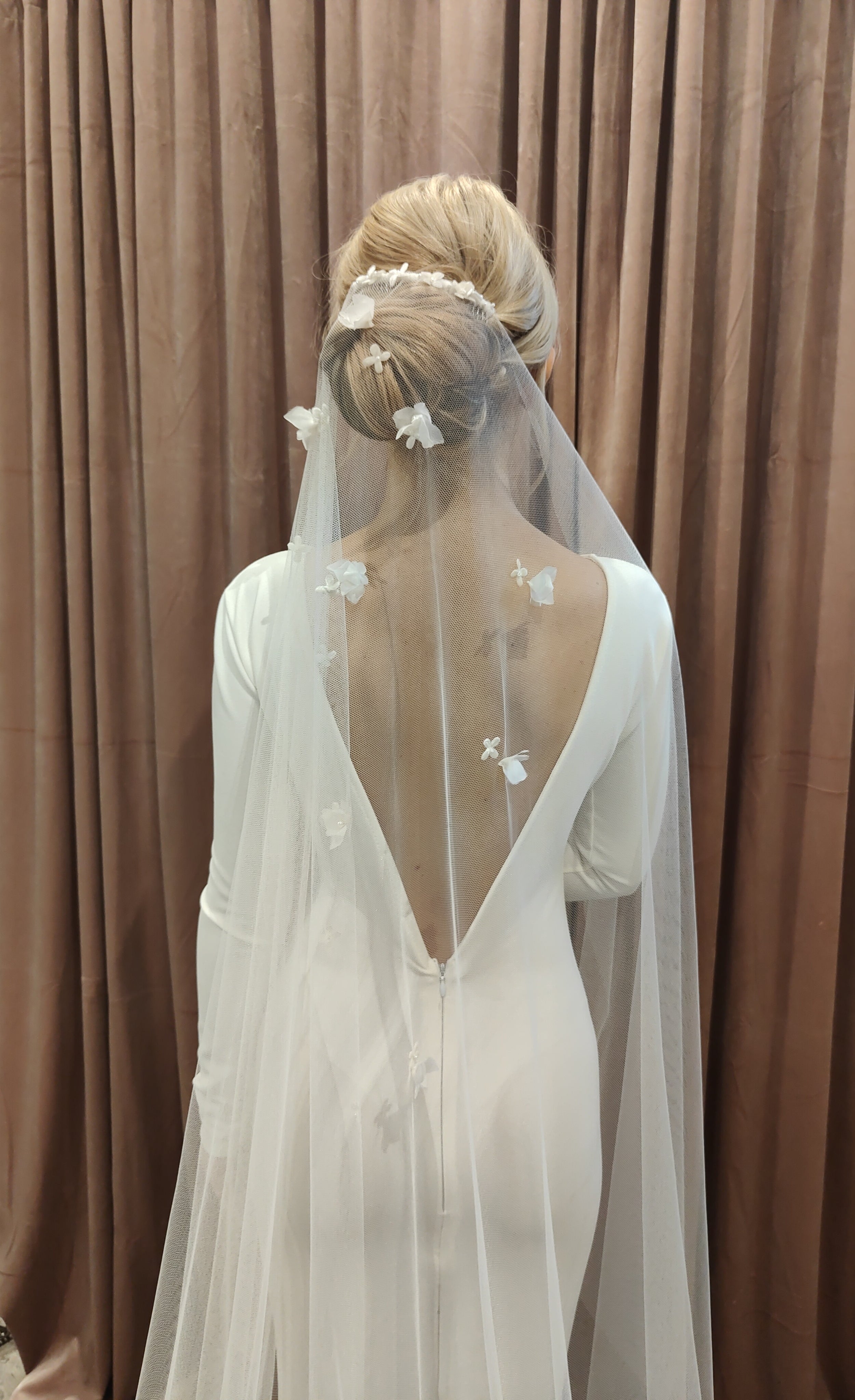 Boho bridal hot sale veil